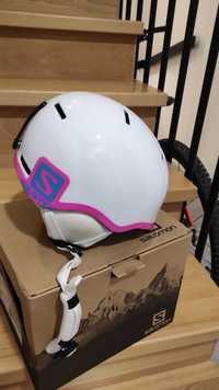 Kask narciarski damski Salomon rozmiar 53-56