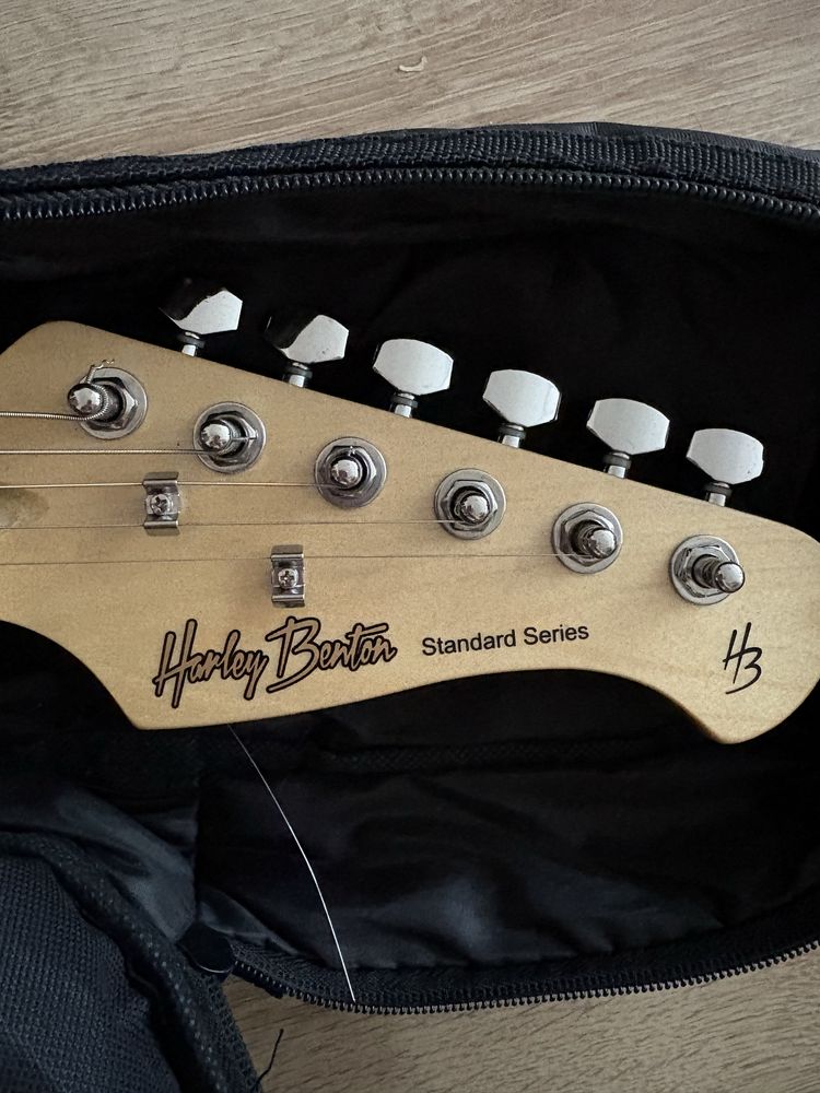 Gitara elektryczna Harley Benton+wzmacniacz Boss Katana