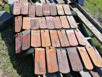 Dachówka karpiówka stara przedwojenna ceramiczna różna