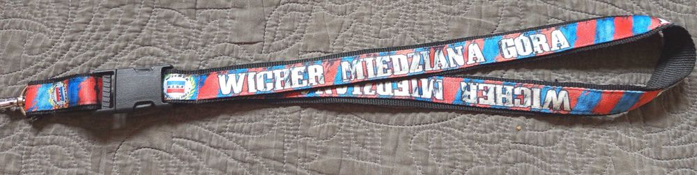 Smycz Wicher Miedziana Góra / Korona Kielce / unikat