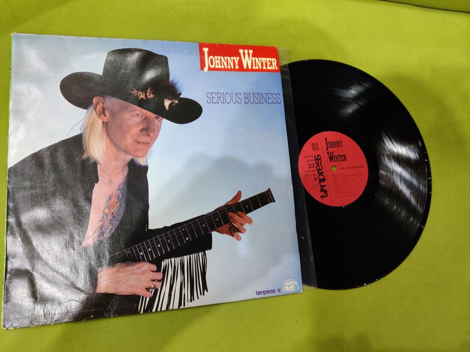 Winyl Johnny Winter serious business