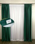 Готовий комплект оксамитових штор