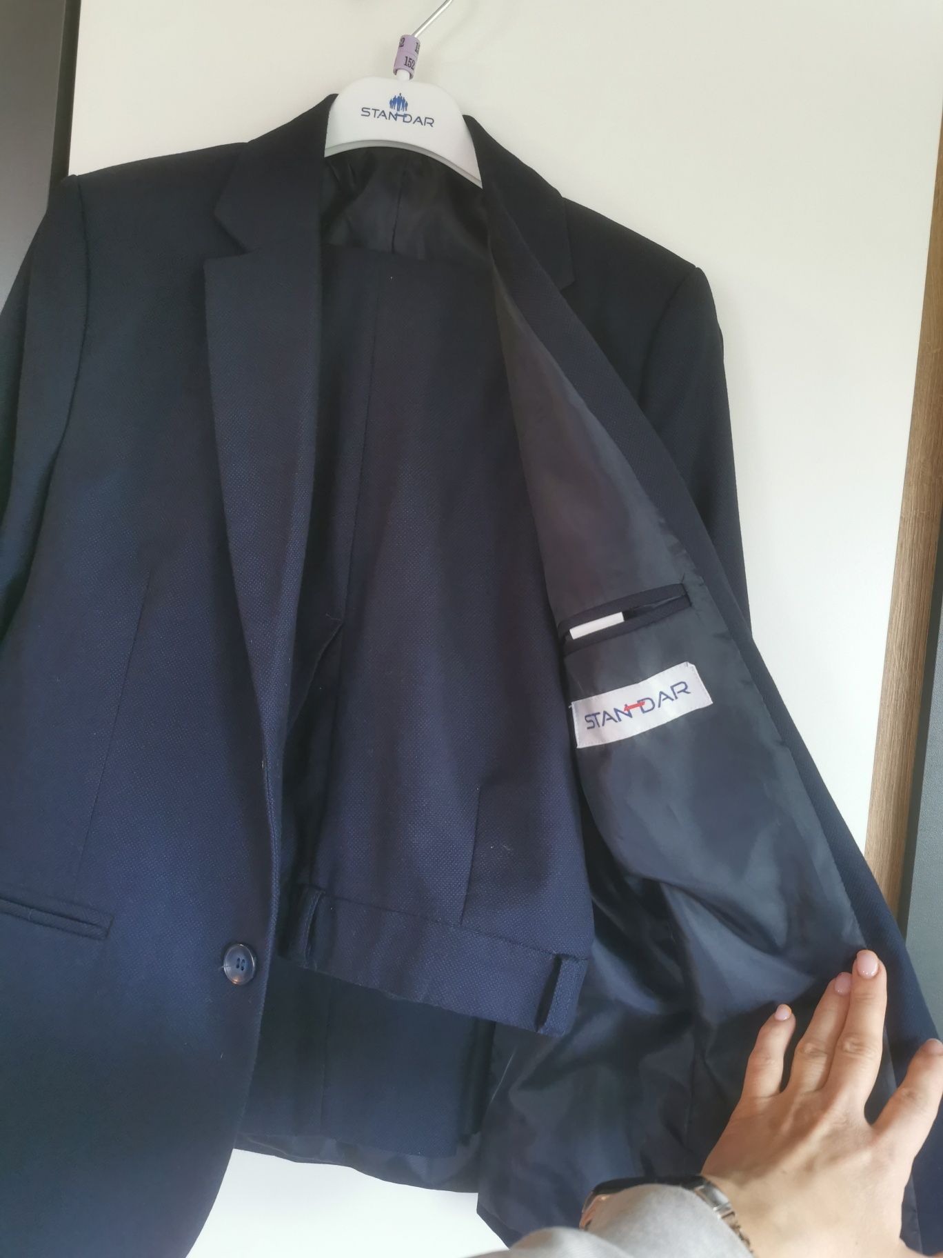 Garnitur Standar komunia Stan-Dar 152 marynarka spodnie elegancki zara
