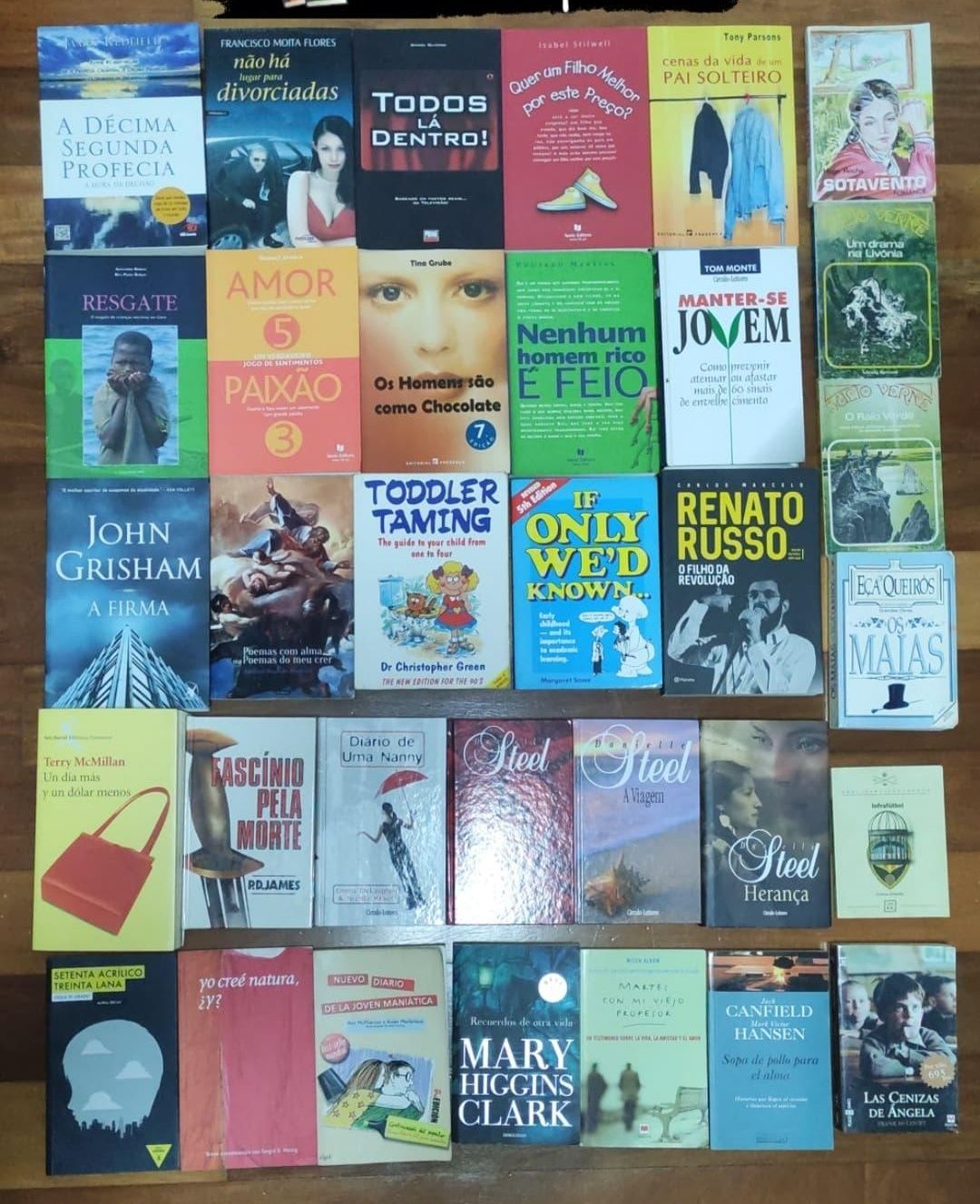 Livros variados 1€ cada