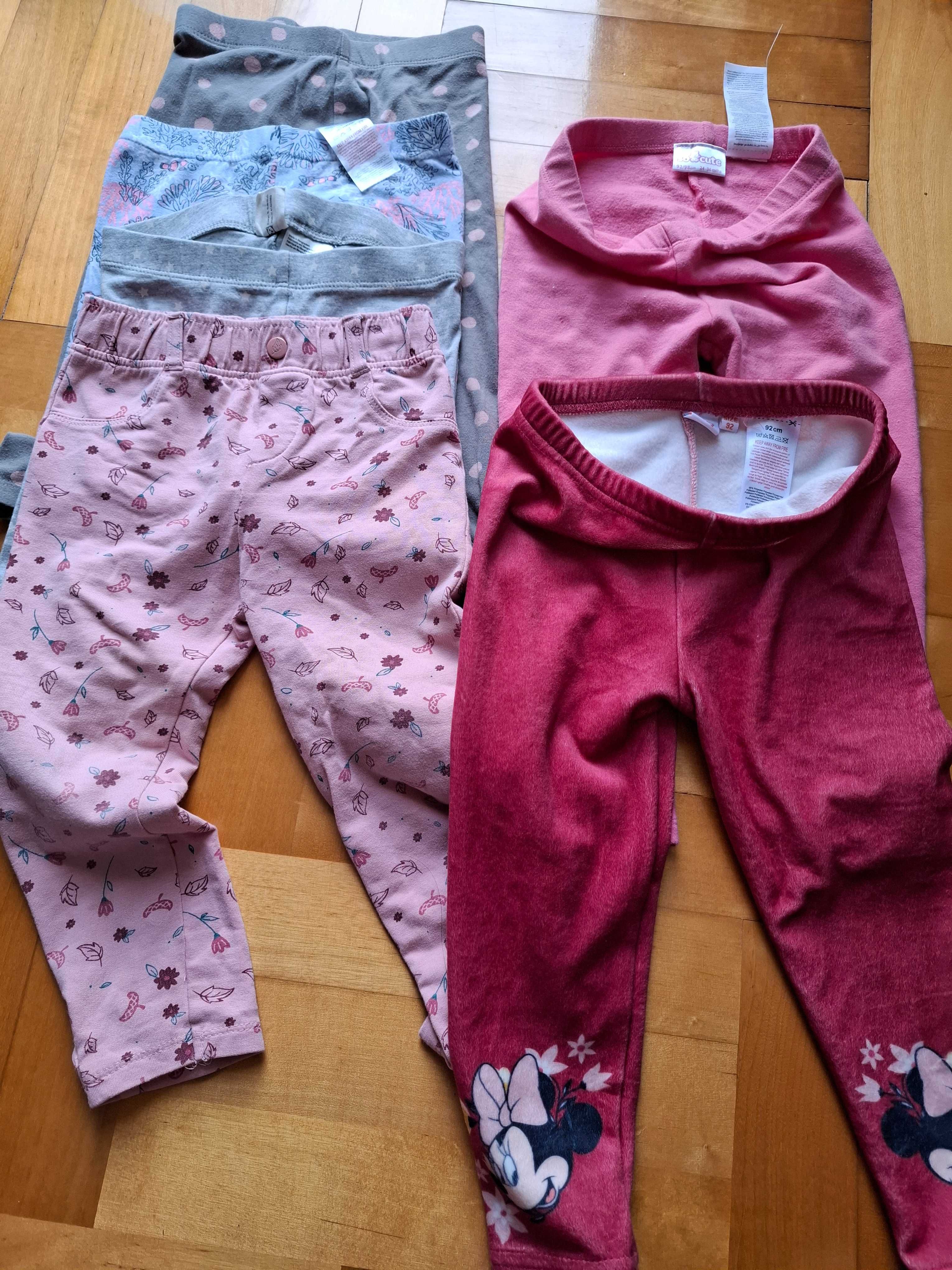 Legginsy dla dziewczynki 92