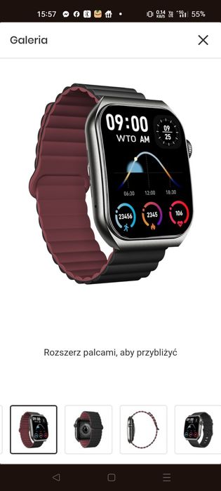 Smartwatch Forever Tiron SWM-300