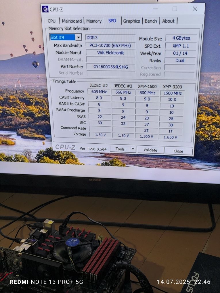 Pamięć RAM DDR3 16GB (4x4) 1600 CL9 GoodRAM Play