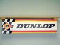 Baner plandeka Dunlop 150x60cm zaoczkowany warsztat garaż