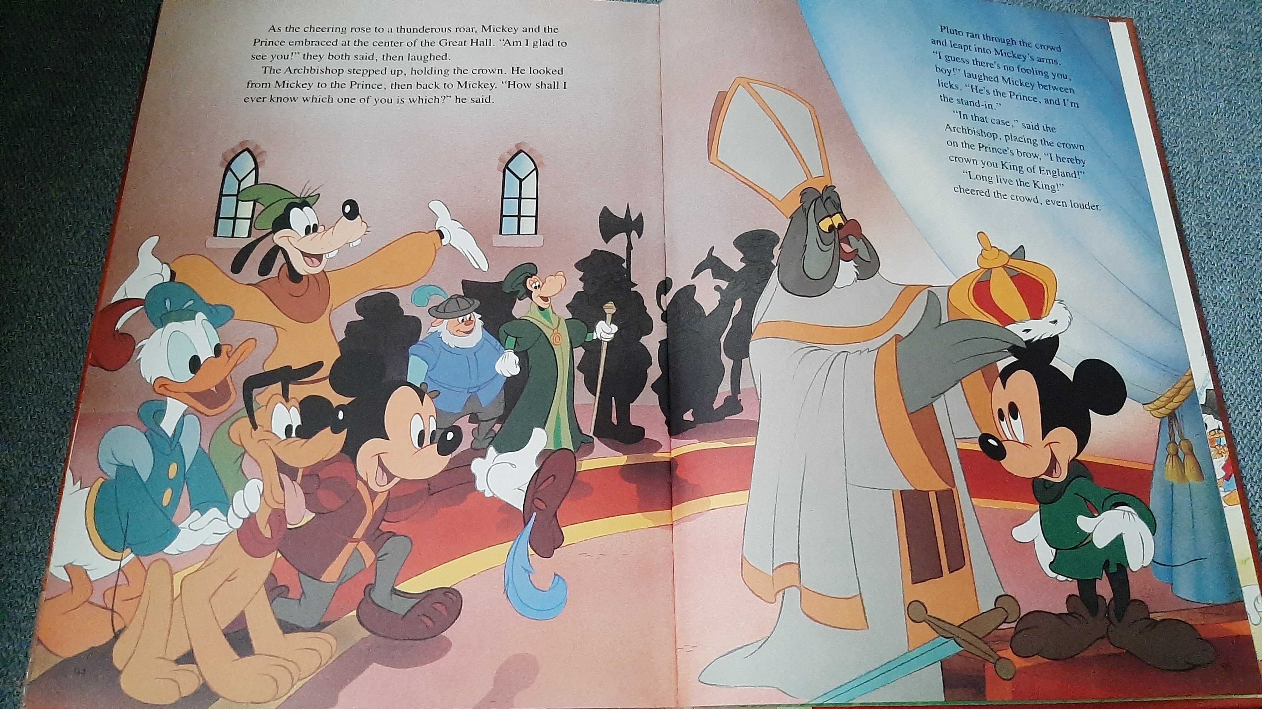 Disney The Prince and the Pauper Książę i żebrak po angielsku A4 Egmon
