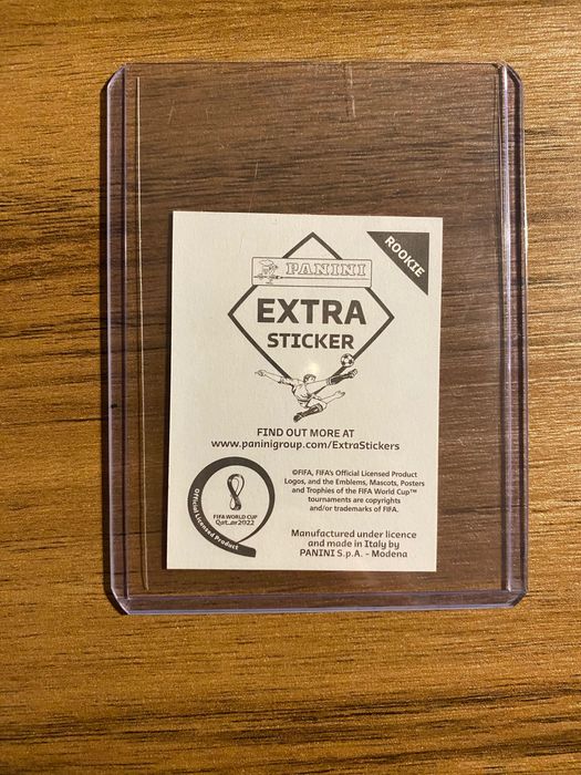 Cromo mundial 2022 Gravenberch Rookie Bronze