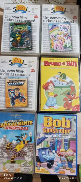 Vendo vários Filmes DVD's