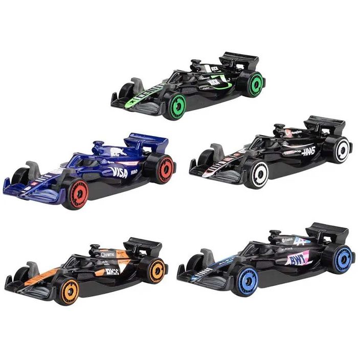Hot Wheels Formula One Хот Вілс Формула 1 Набір із 5-ти машинок