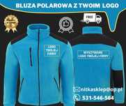 ###Polar z logo firmy, koszulki na zamówienie ###