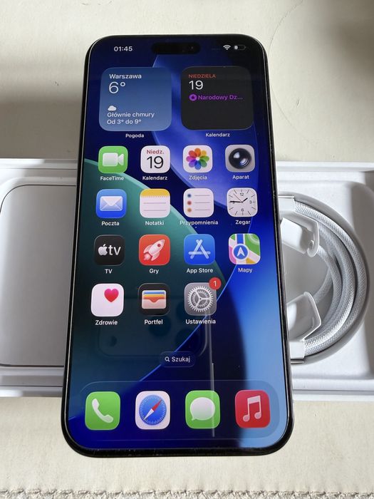 Iphone 15 Pro Max Black Titanium 256 GB