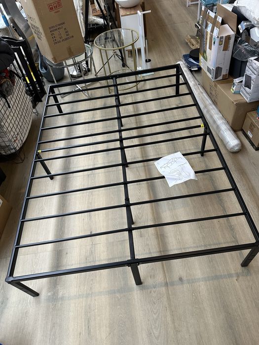 Zinus stelaż łóżko 140x200cm czarne 36cm