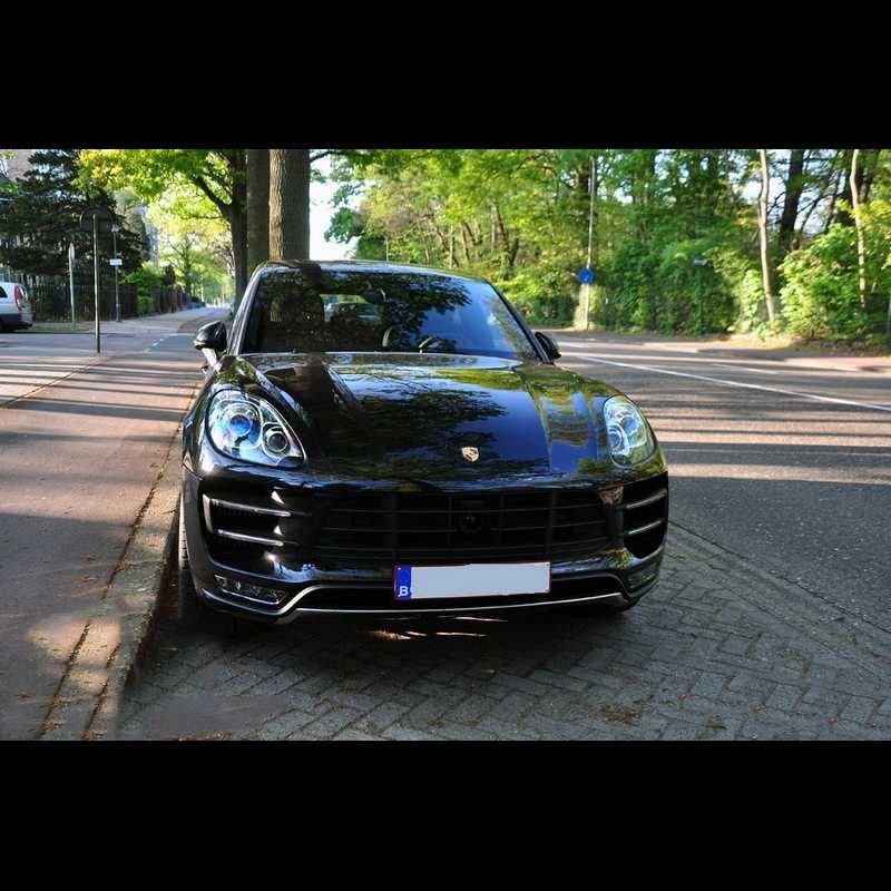 Para-choque frontal Porsche Macan turbo ACC+PDC+localização da câmera