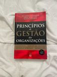 Livro "Princípios de gestão das organizações" de vários autores