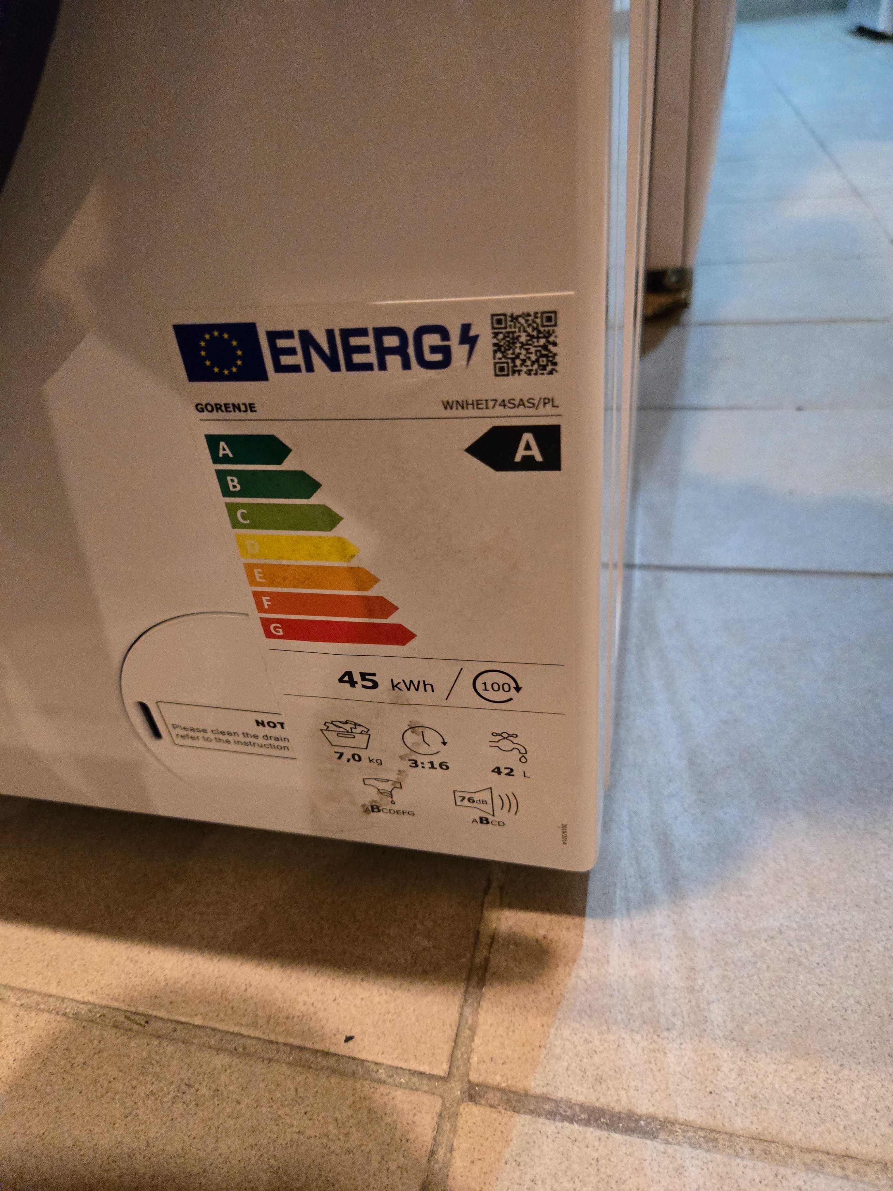 JANKI, ul. WSPÓLNA 6 Pralka Gorenje WNHEI74SAS/PL