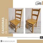 Cadeiras em pinho para cozinha - NOVAS desde 40€