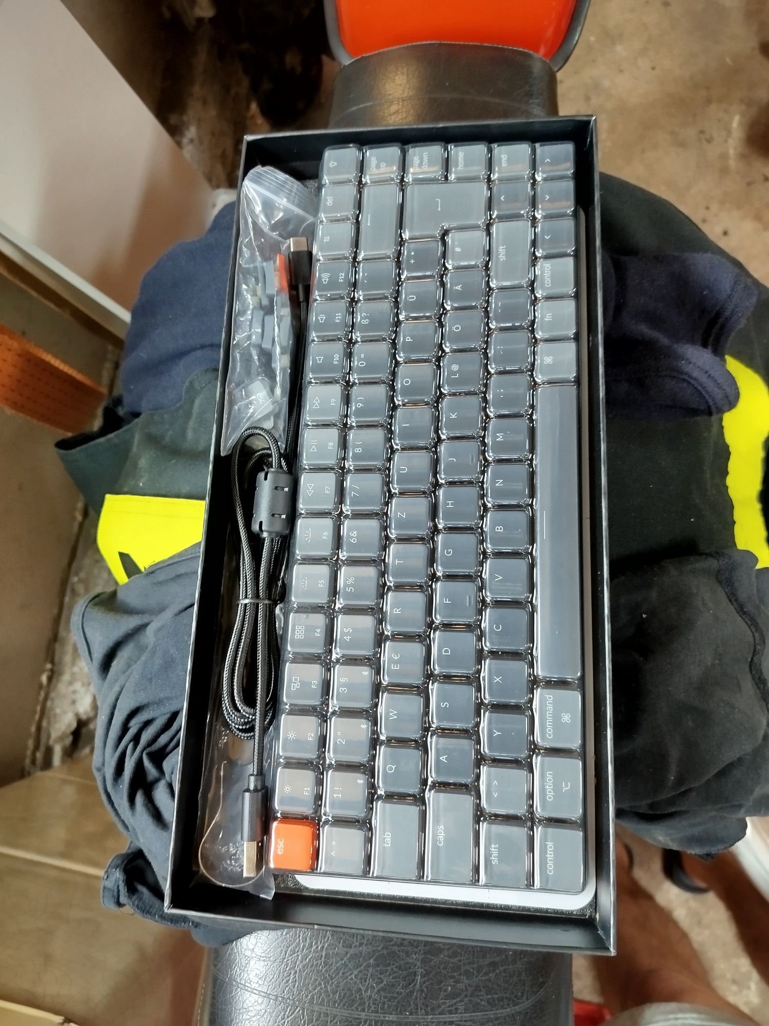 Klawiatura Keychrona K3 V2  Red Switch Black