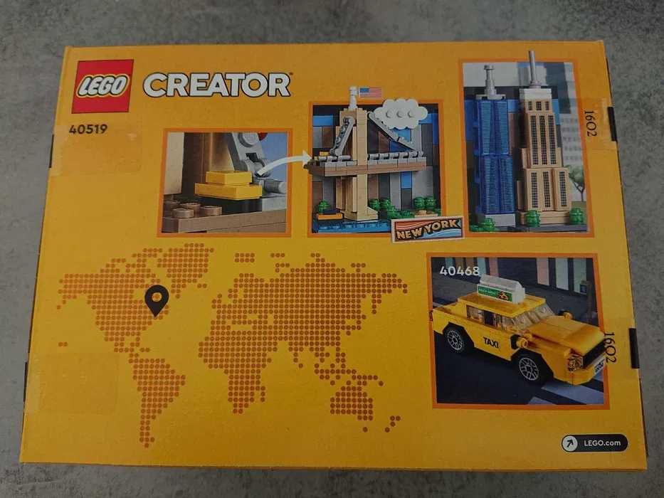 Nowe klocki LEGO Okolicznościowe 40519 Pocztówka z Nowego Jorku