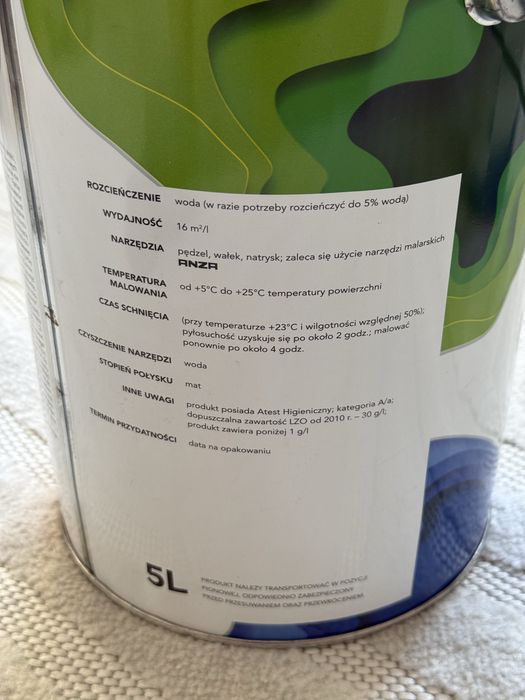 2x Beckers Väggfärg Colour Wedding Cake 5L – Farba lateksowa matowa