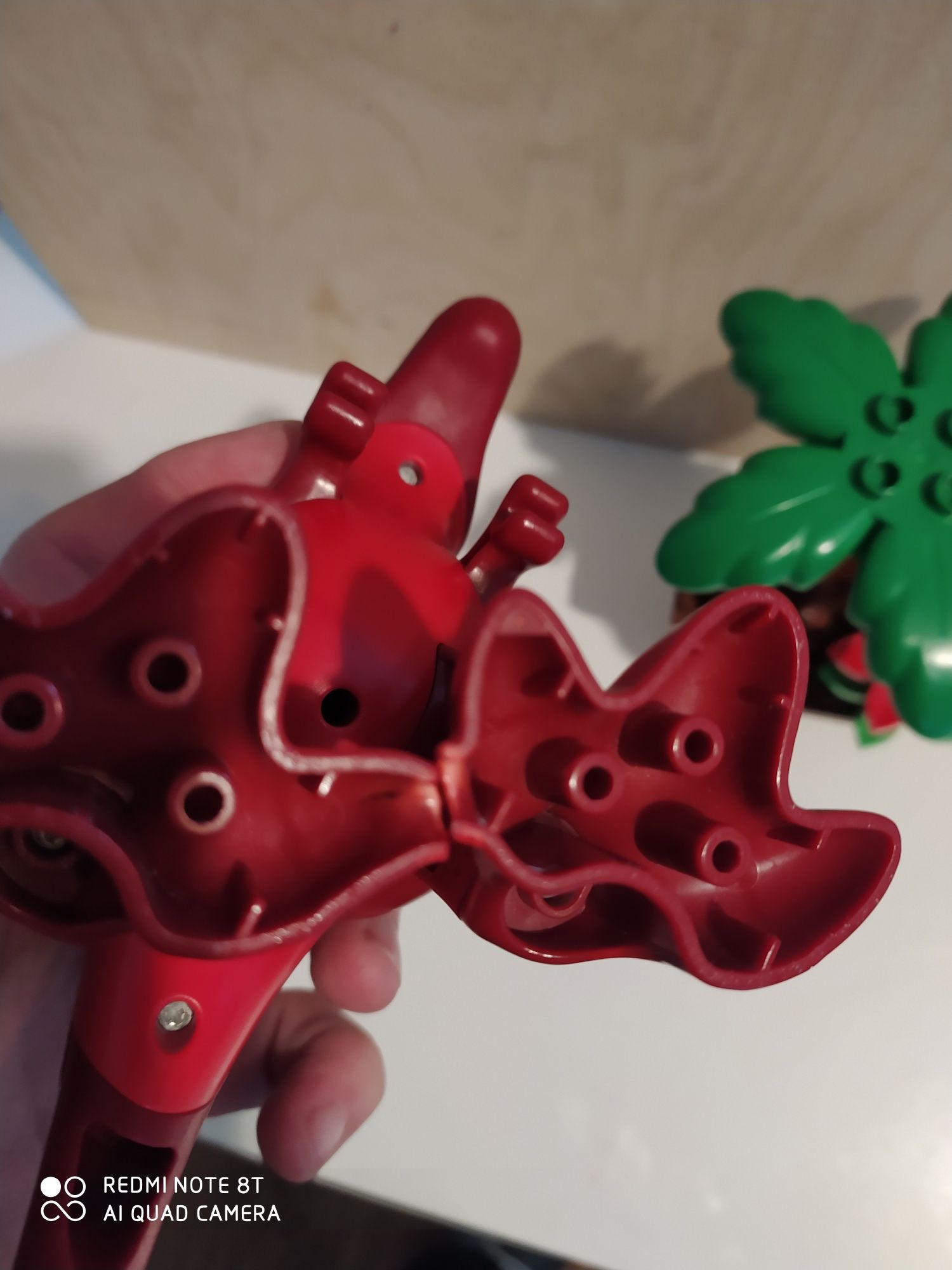 Lego duplo dinozaur pułapka na dinozaura jaskiniowiec