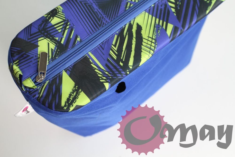 Chabrowy organizer do OBAG STANDARD graffiti 2 kieszenie OMAY