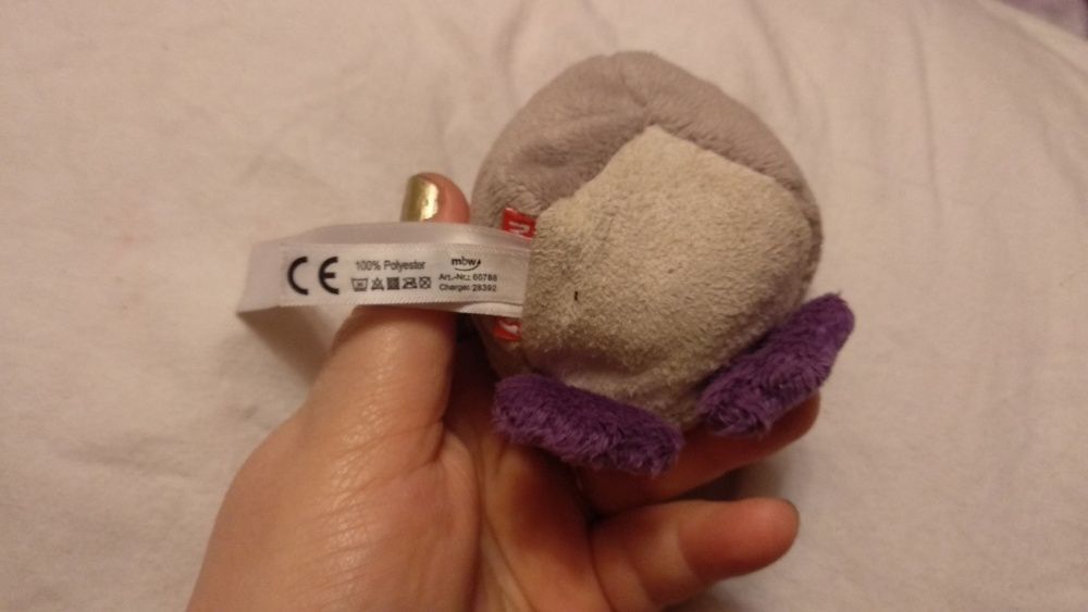 игрушка мягкая шарики круглый зубастик монстр чудик