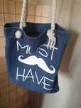 Torba jeansowa A4
