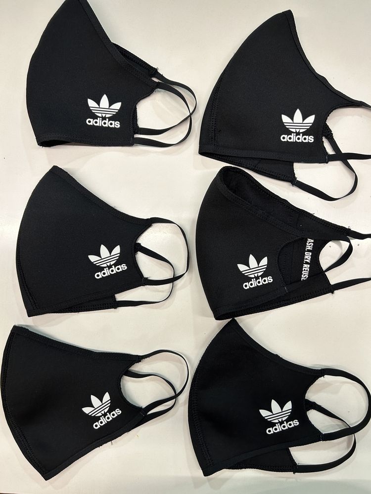 Máscaras adidas pretas