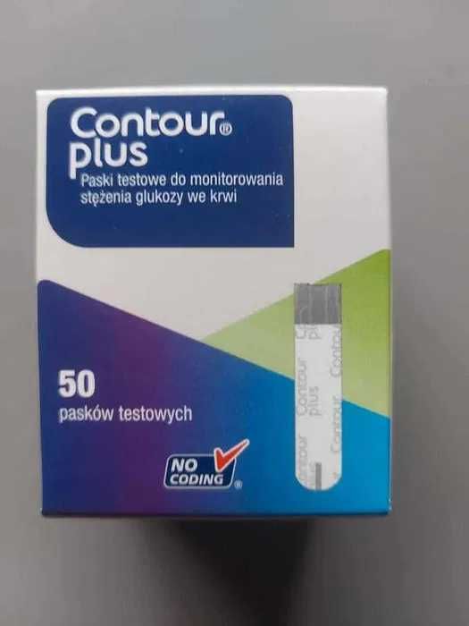 Contour Plus testy paski 50 szt. 31 maj 2026