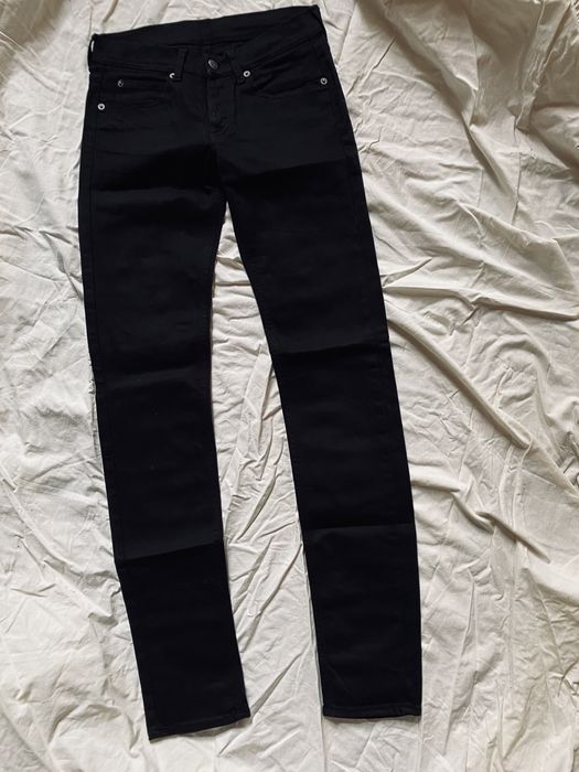 черные джинсы cheap monday, узкие 100% котон