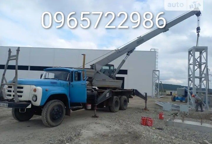 Надаємо послуги автокран. автокраном в/п 10 т. стріла 15,5 м.