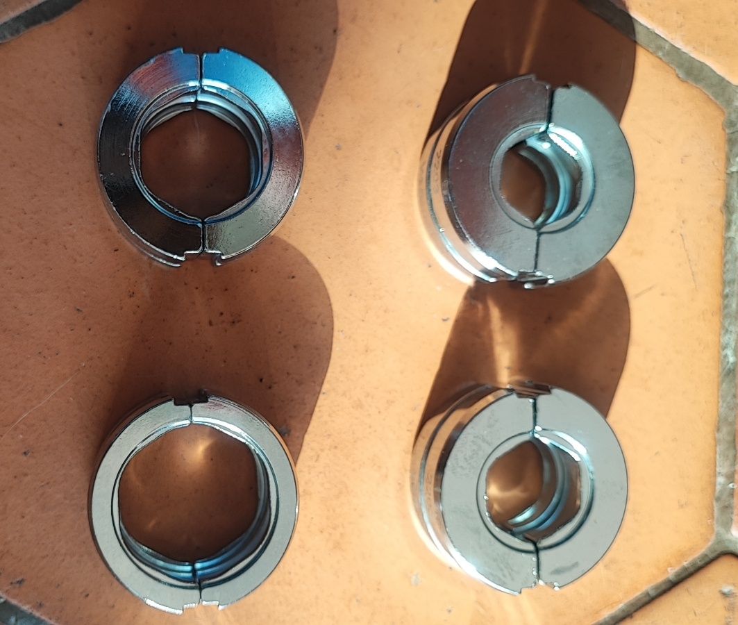 Conjunto de matrizes para cobre e inox