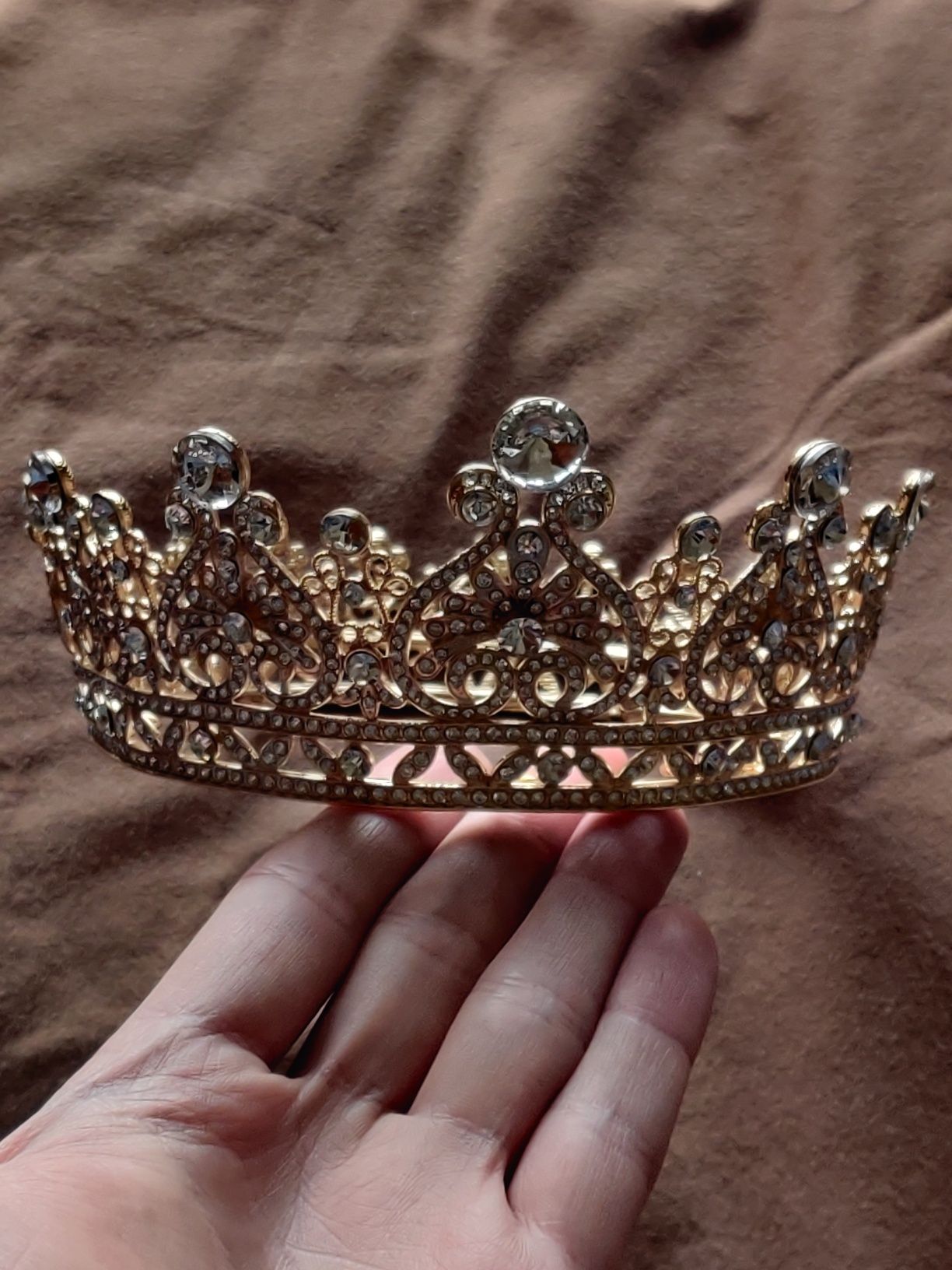 Coroa de Rainha em Metal