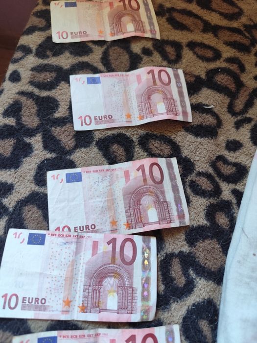 Banknoty po 10euro