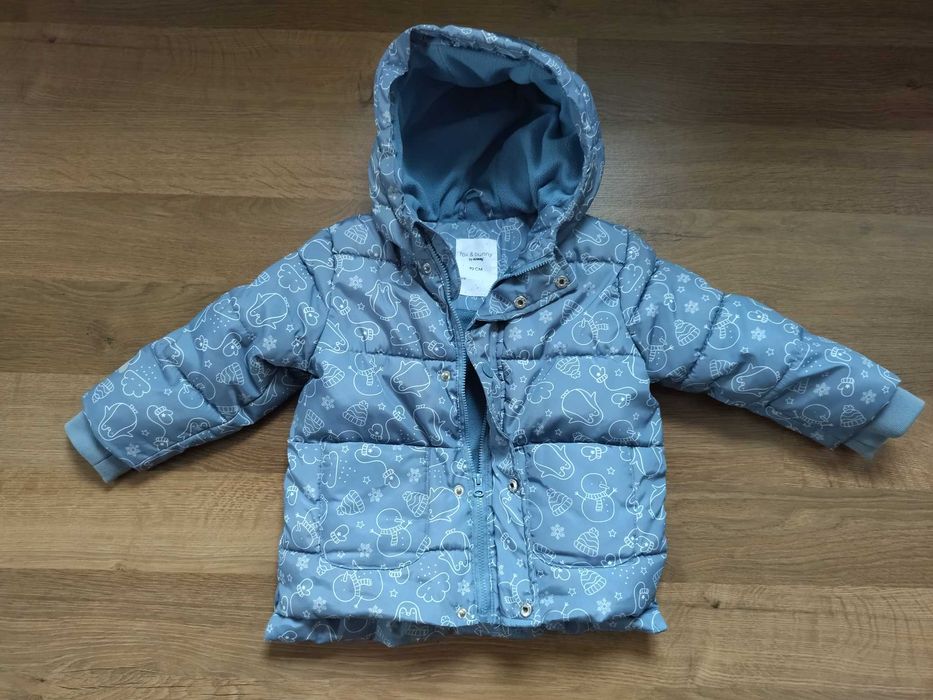 Куртка дитяча зимова Sinsay 92 світловідбивачі