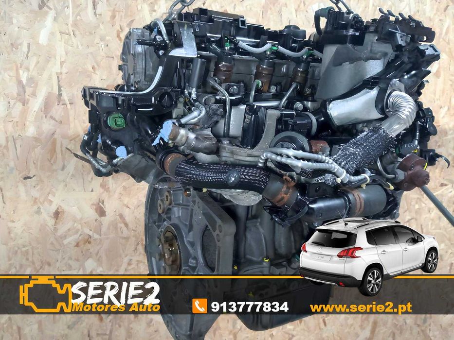 9HP / 9H06 Motor Peugeot 2008 1.6 e-HDI 92cv