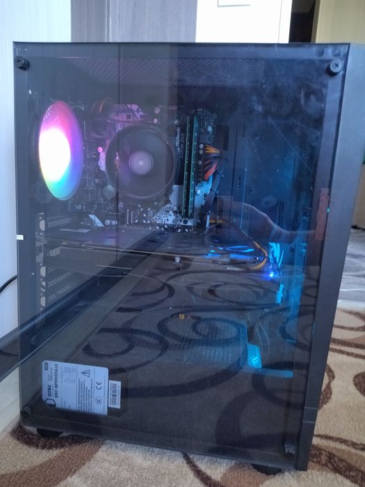 Игровой ПК GamePC/AMD Ryzen 3 4100/16/HDD 500/SSD 250/ASUS GTX 1070 8G