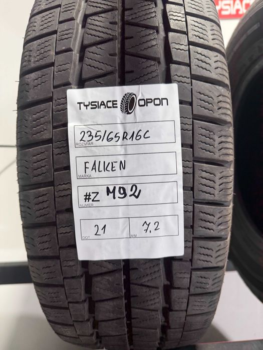 Opony Zimowe 235/65/16C Falken EuroWinterVan Komplet #Z792