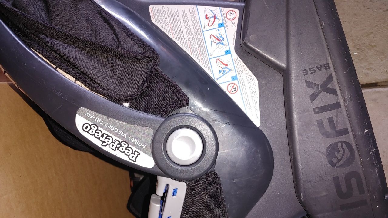 Fotelik nosidełko isofix base Peg-Perego primo viaggio tri fix