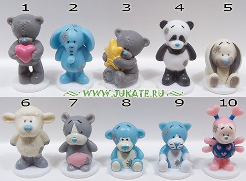 Киндер сюрприз Кіндер Фигурки Чупа Чупс Тэдди / Tatty Teddy, 2013г.