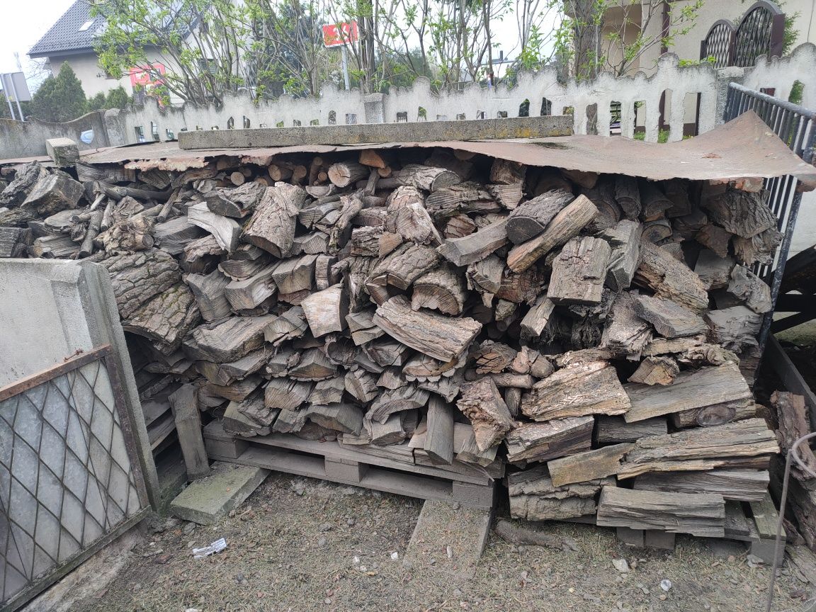 Drewno opałowe porąbane 7 metrów przestrzennych