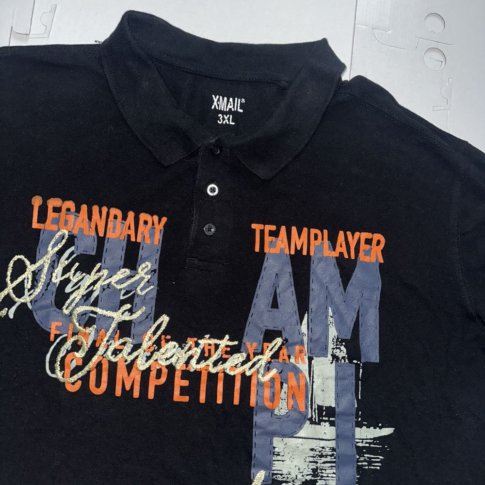 Футболка поло Camp David X-Mail 3xl батал нова котон