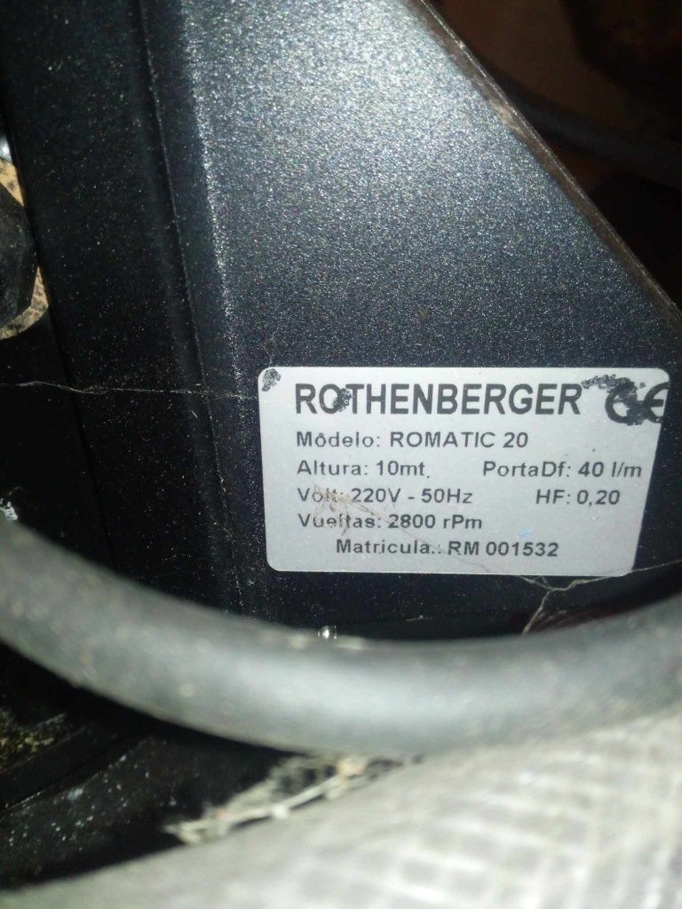 Pompa do odkamieniania czyszczenia pompa ROTHENBERGER ROMATIC 20