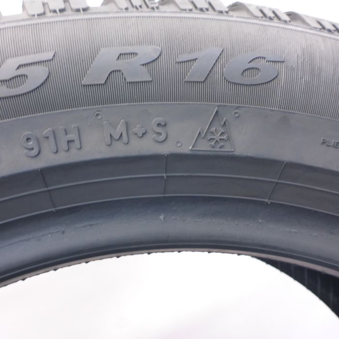 Opona 205/55/16 Pirelli 205/55R16 91H Zimowa 2023 7,8mm Jak Nowa