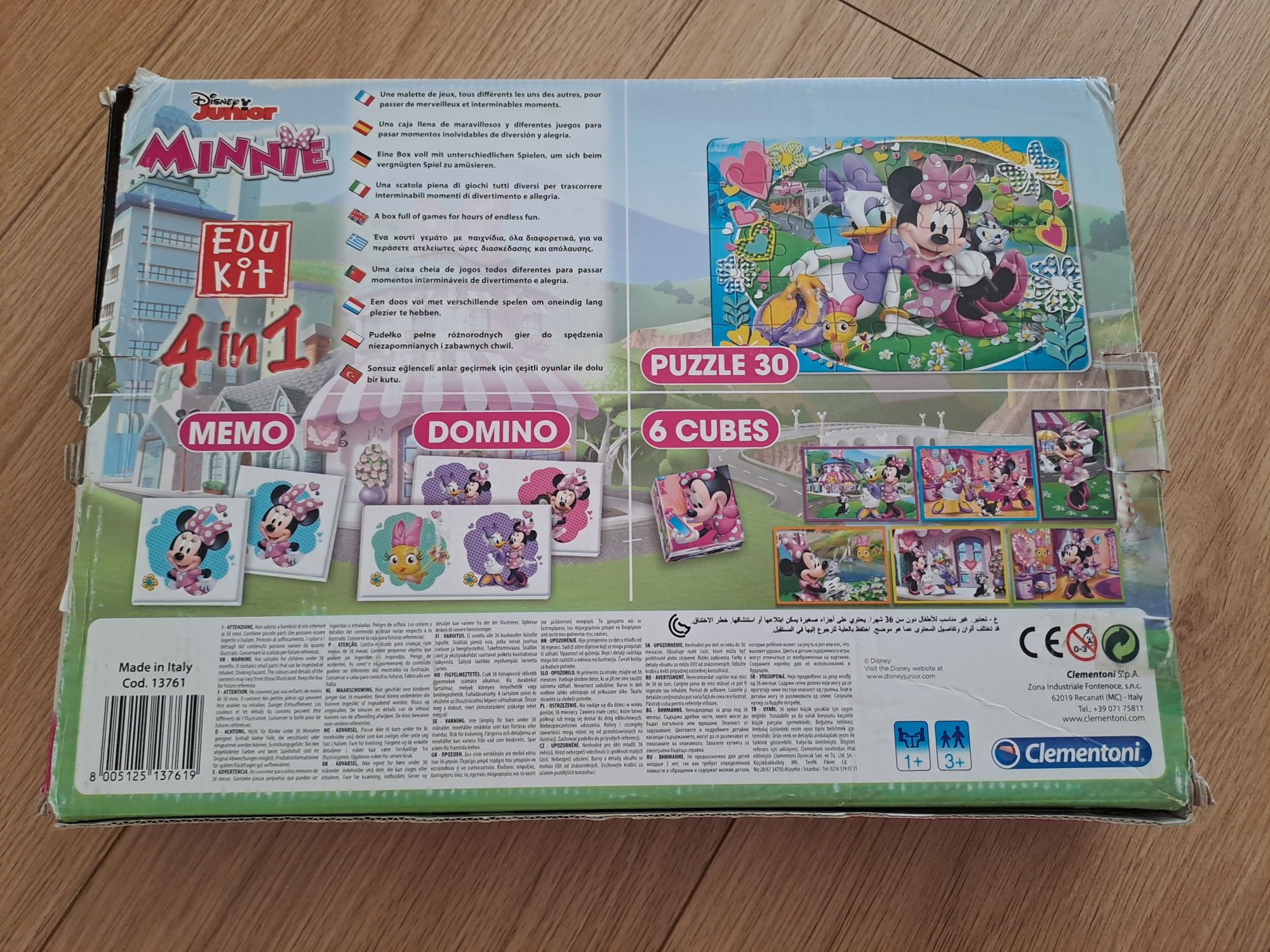 Clementoni Edu Kit 4 In 1 Minnie 
Edu Kit 4 In 1 Minnie