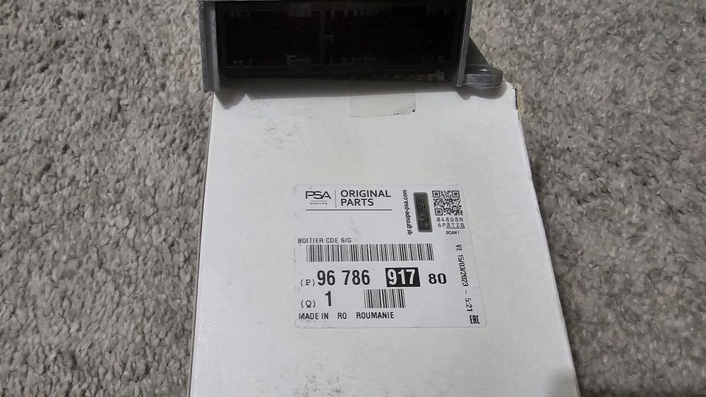 Centralina Airbag citroen/Peugeot