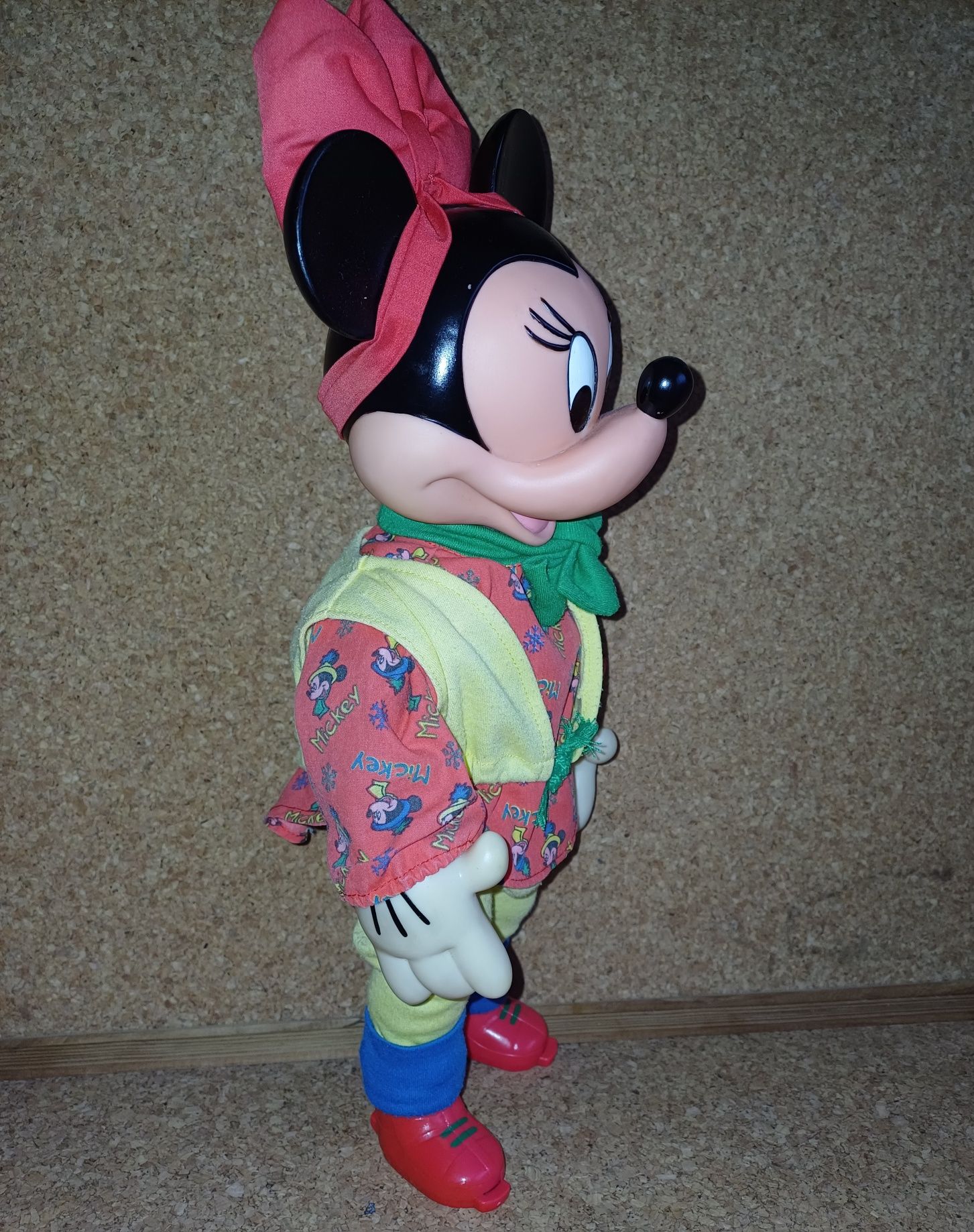 Mickey e Minnie da disney. Vintage, antiguidade. Brinquedos, bonecos.